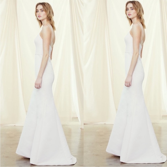 BHLDN Moe Dress Ballet Pink Amsale - Picture 4 of 7